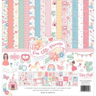 Echo Park Our Little Princess Designpapier - Collection Kit